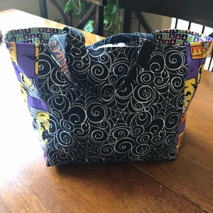Halloween Trick or Treat Snoopy Tote Bag