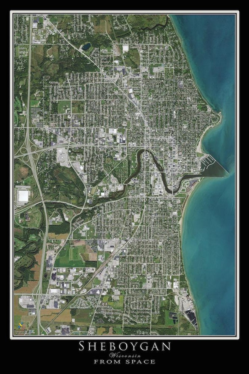 Sheboygan County Map With Towns