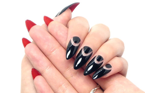 Black stiletto red clearance bottoms