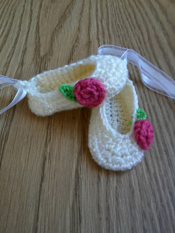 crochet ballerina slippers