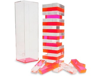 3D Luxe Acrylic Stacking Tower Puzzle Game