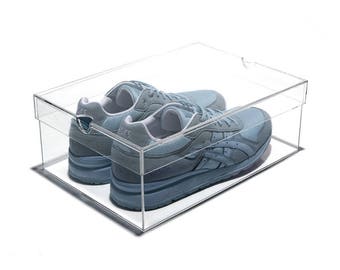 Luxury Acrylic Display Shoe Box 4 Sizes - Etsy