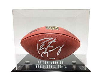 Deluxe UV-Protected Football/Rugby Ball Display Case (Personalized)