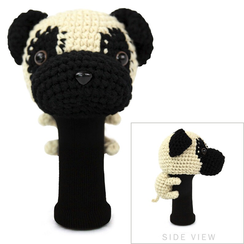 Dog Head Cover for Golf Club Hand Stitched Yarn Custom Etsy Canada