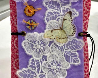 Butterfly-Themed Junk journal, Writing Journal