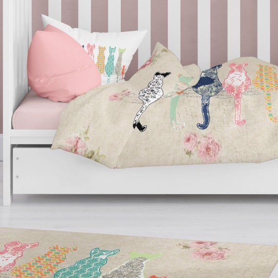 cat baby bedding