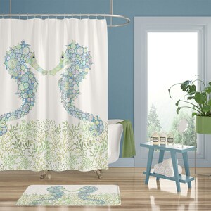 Cool Kids Shower Curtain Modern Unisex Bathroom Decor Etsy