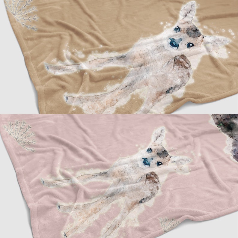 Watercolor woodland animals toddler girl single comforter crib bedding set. Woodland baby bedding girls duvet set with sheets