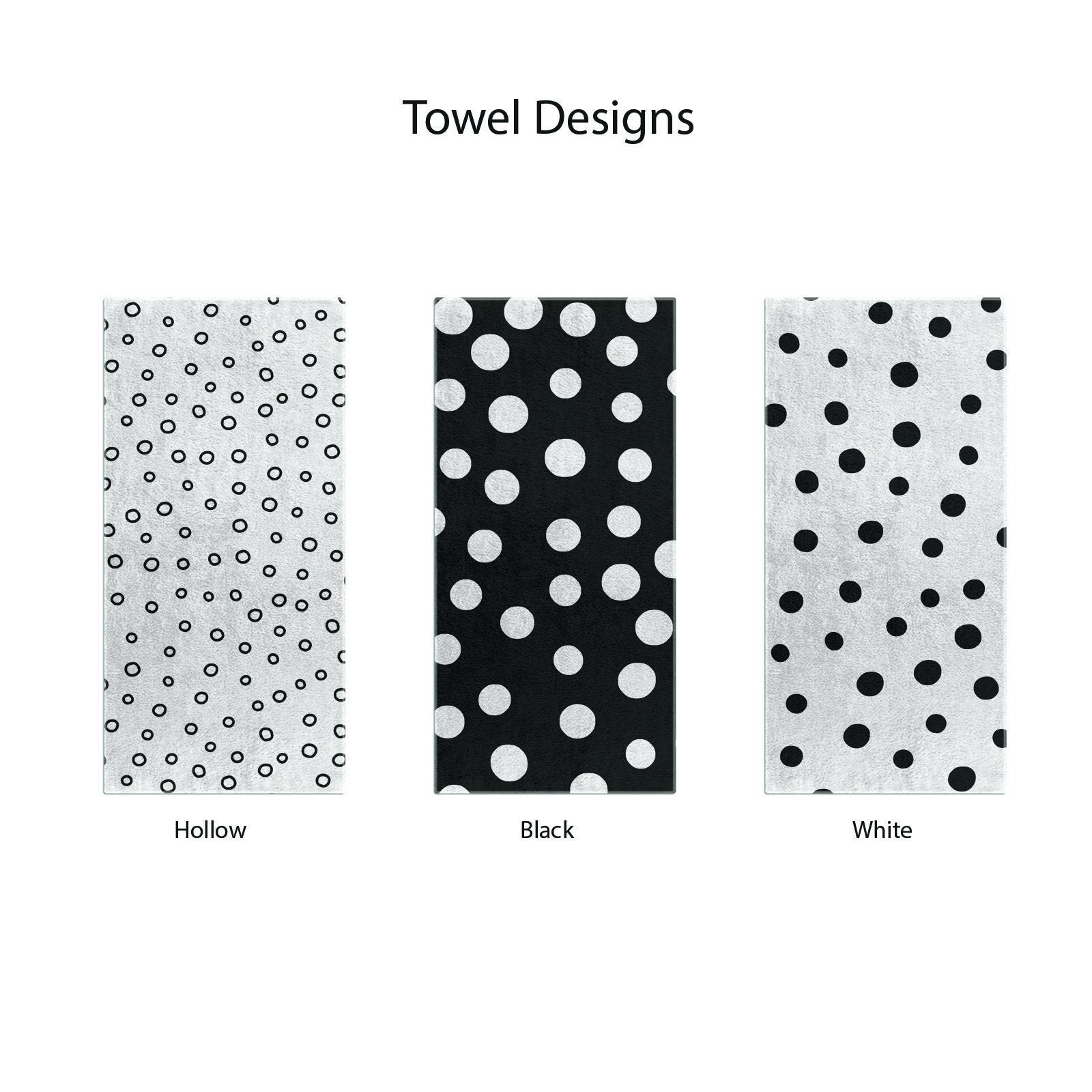 Polka clearance dot towels