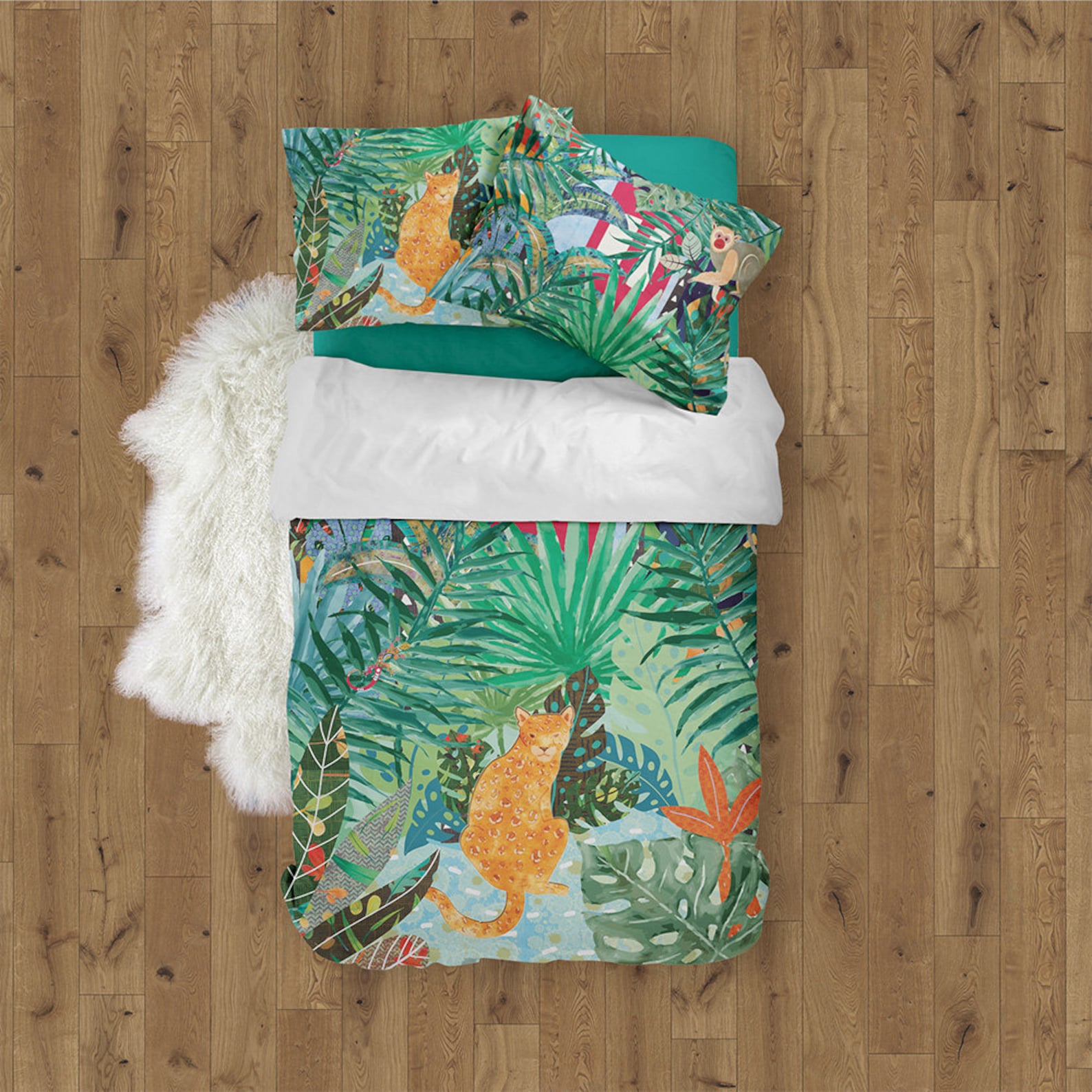 Jungle bedding set for kids including mix and match duvet Etsy