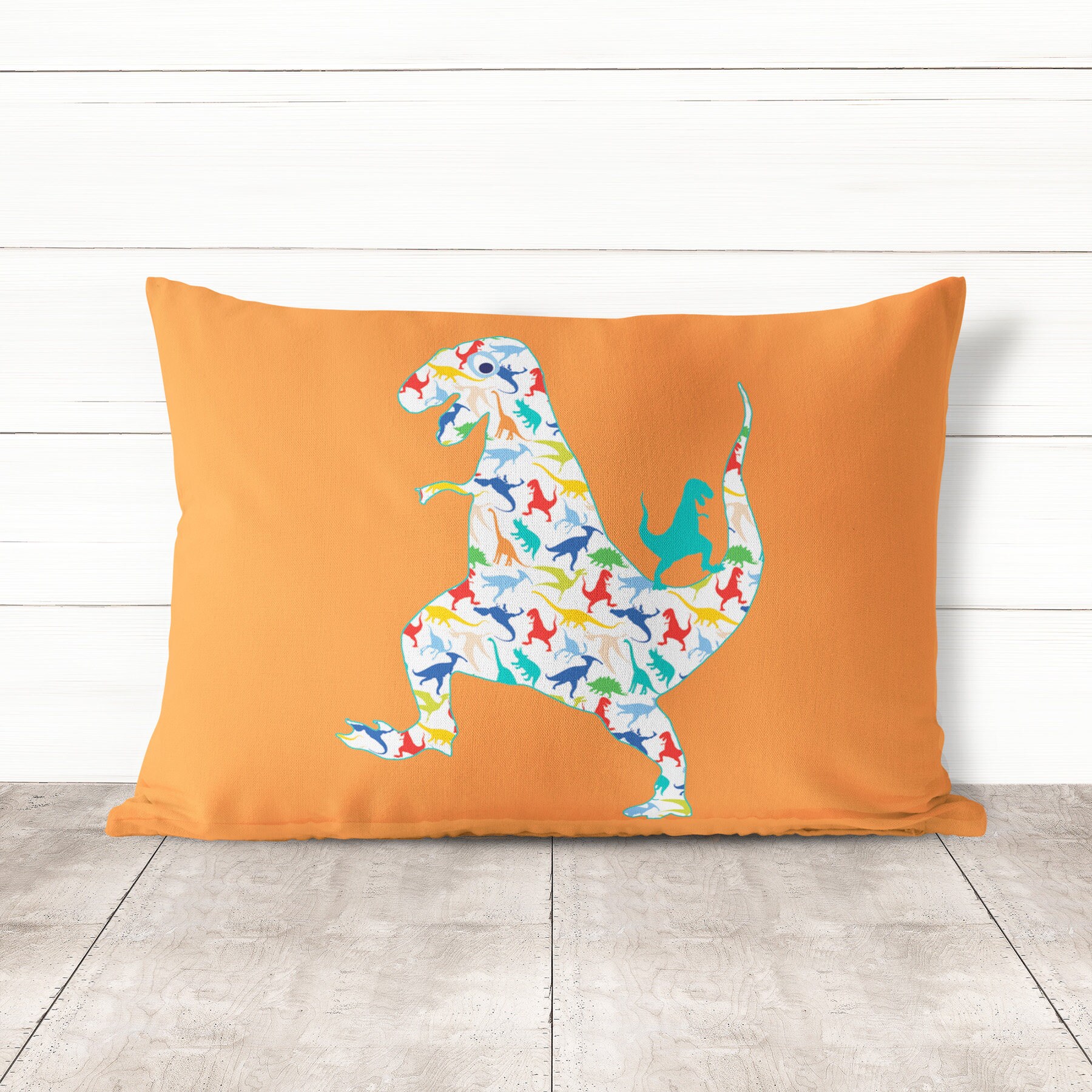 dinosaur pillow dinosaur decor dinosaur throw pillow gift for Etsy