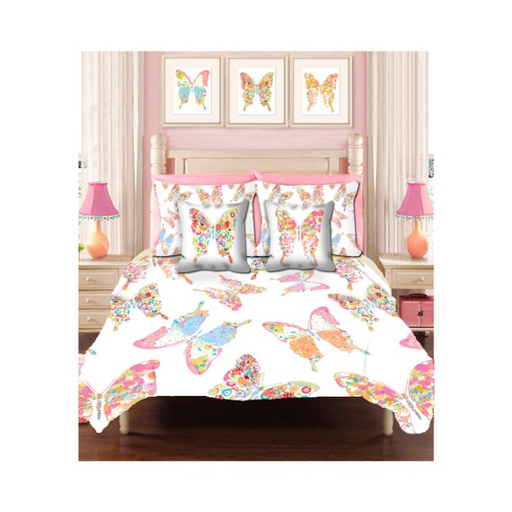 Teen Girls Duvet Cover Queen Duvet Girl Duvet Girls Bedding Etsy