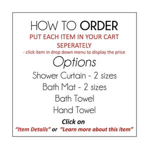 Leafy Green Botanical Shower Curtain Set - Floral Farmhouse Bath Decor - Mold Resistant, Quick Dry Fabric, Multiple Size Options image 10