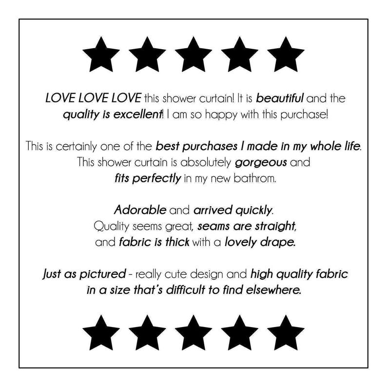 Reviews for Ozscape Designs Shower Curtains