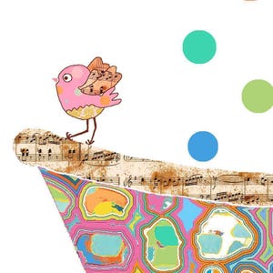 Cortina de ducha moderna con estampado de burbujas y lunares – Diseño divertido de poliéster para niños imagen 2