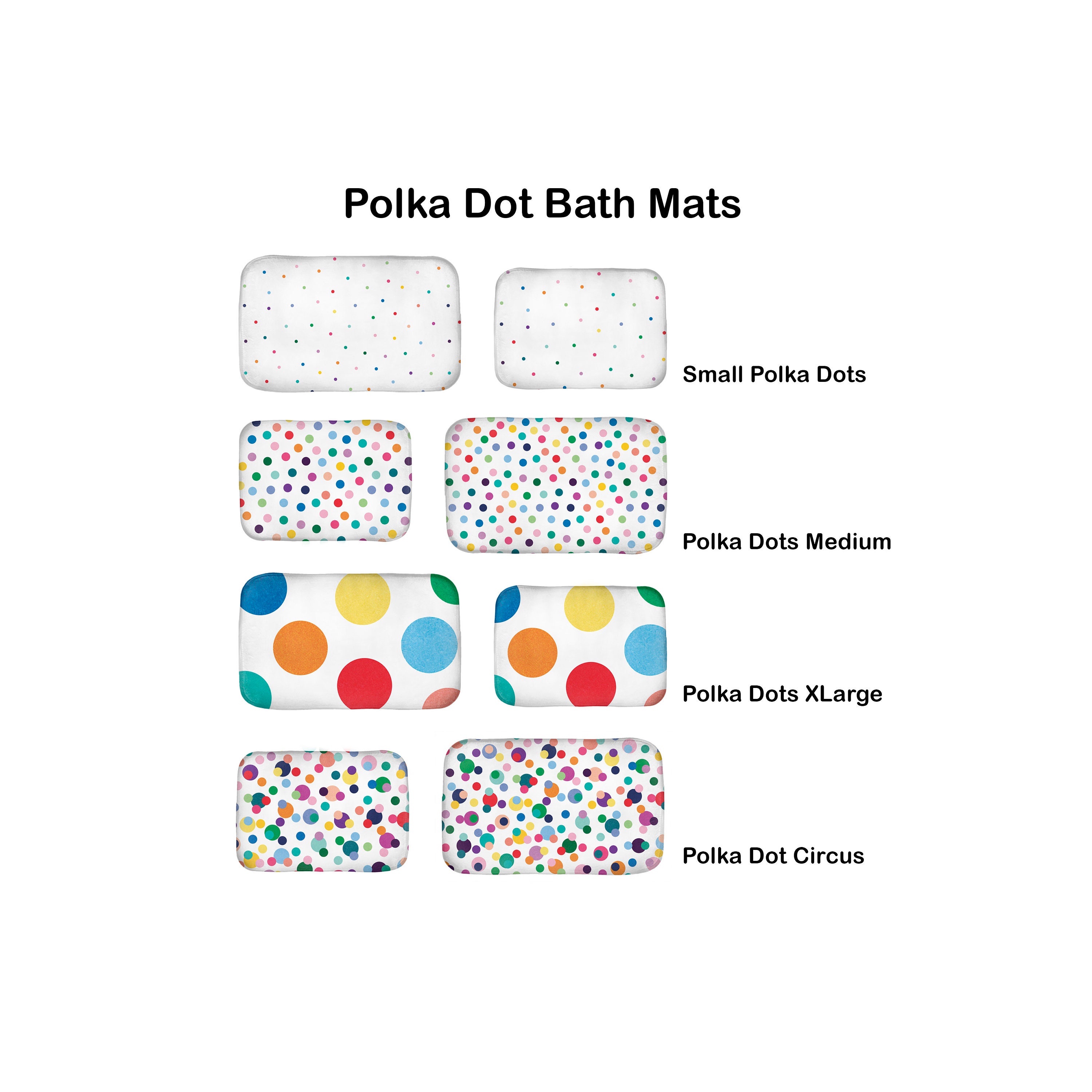 Polka Dot Hand Towels for Bathroom Set of 2 Vintage Black and White Doodle  Polka