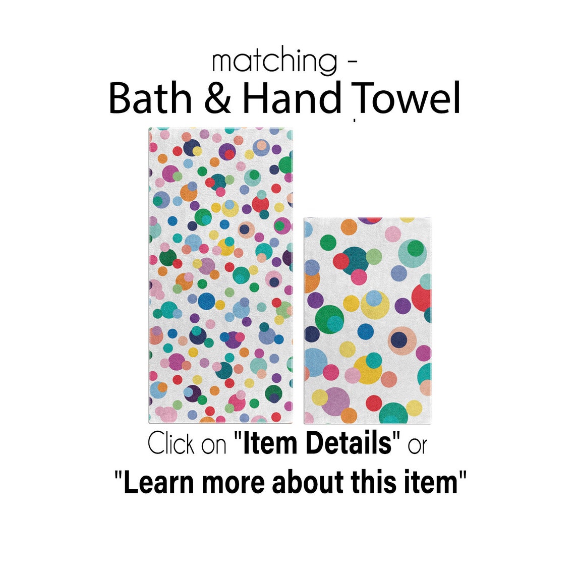 Polka Dot Shower Curtain for A Fun and Colorful Kids Bathroom Etsy