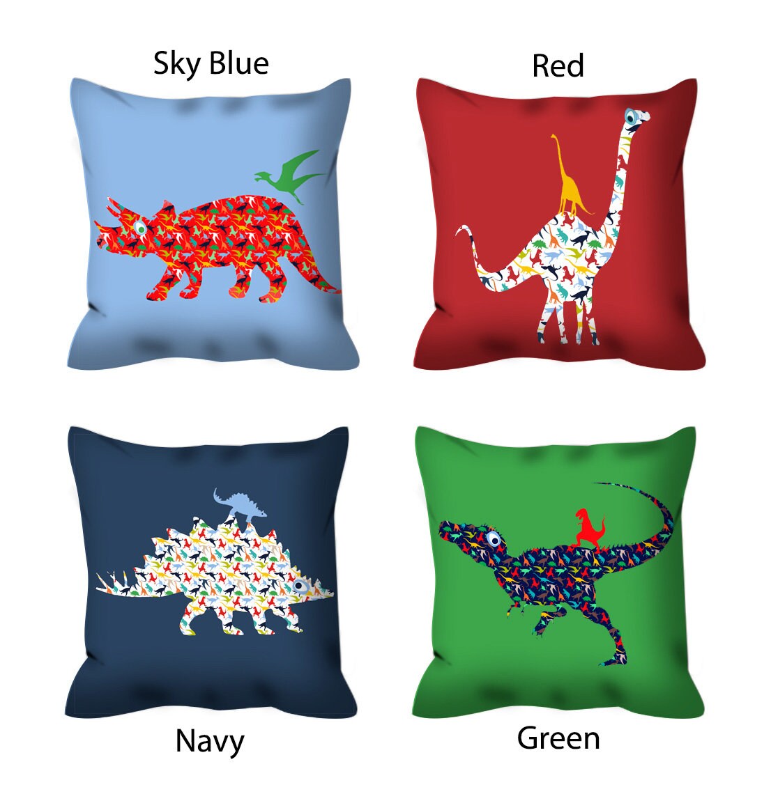 Dinosaur Pillow Toddler Boys Room Decor. Dinosaur Nursery Etsy