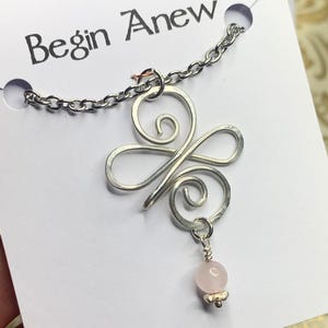 Begin Anew, Zibu Symbol, Necklace, Sterling Silver