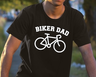 Biker Dad, Biker Shirt, Bike TShirt, Bicycle Gift, Cycling Shirt, Biking Shirt, Gift for Cyclist, Mountain Bike, BMX Gift, Trail Rider.