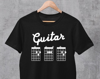 Guitar Dad Shirt, Dad Guitar Chord Shirt, Fathers Day Gift, Guitar Gifts for Dad, Fathers Day Shirt, Dad Guitar Shirt, Dad Guitar Tab Shirt