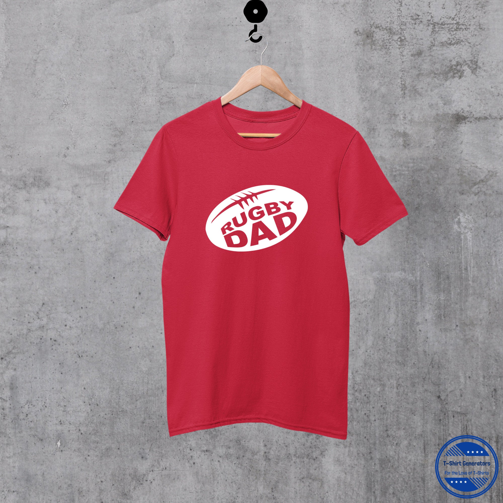 rugby dad t shirt
