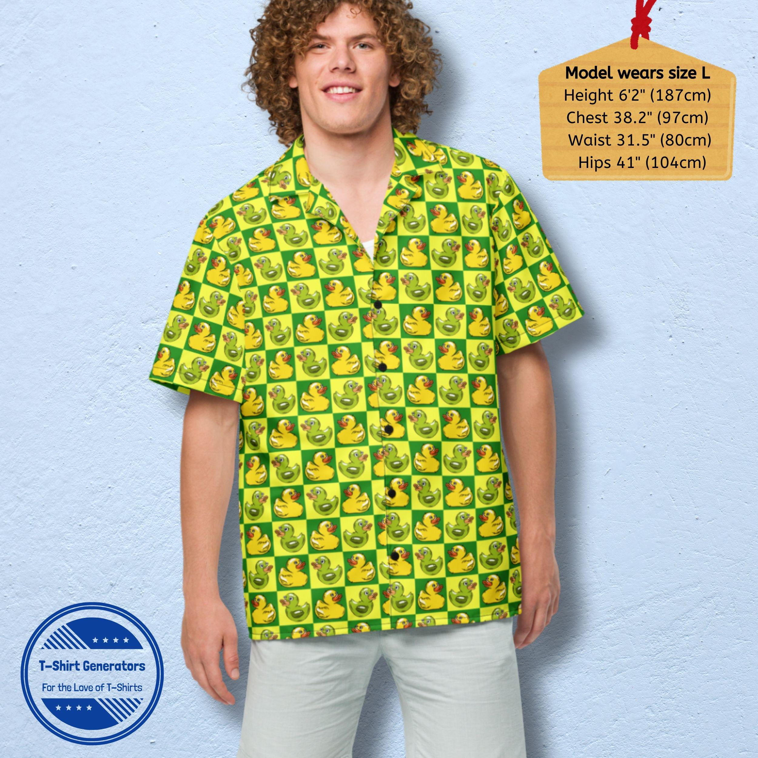 rubber duck dress shirt WoahBros Rubber Ducky FR X-Large
