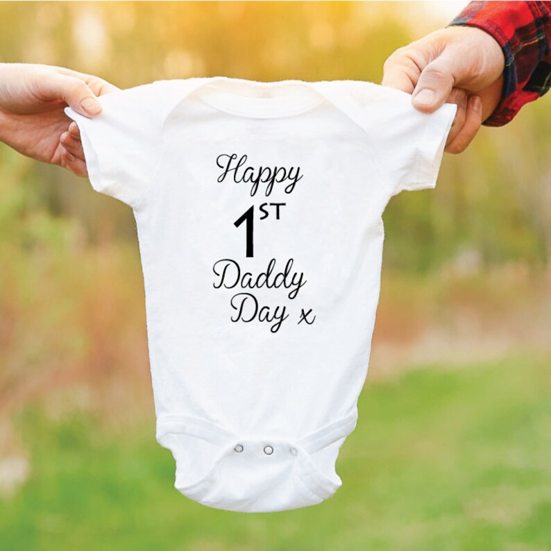 fathers day baby grow