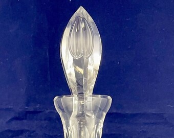 Vintage Hawkes Hand Cut Crystal Cordial Decanter in the Imperial Pattern Marked