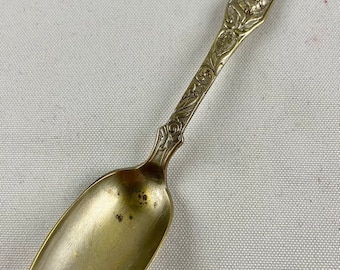 Antique Sterling Silver Columbia Exposition 1893 Souvenir Spoon 400 Years of Columbus