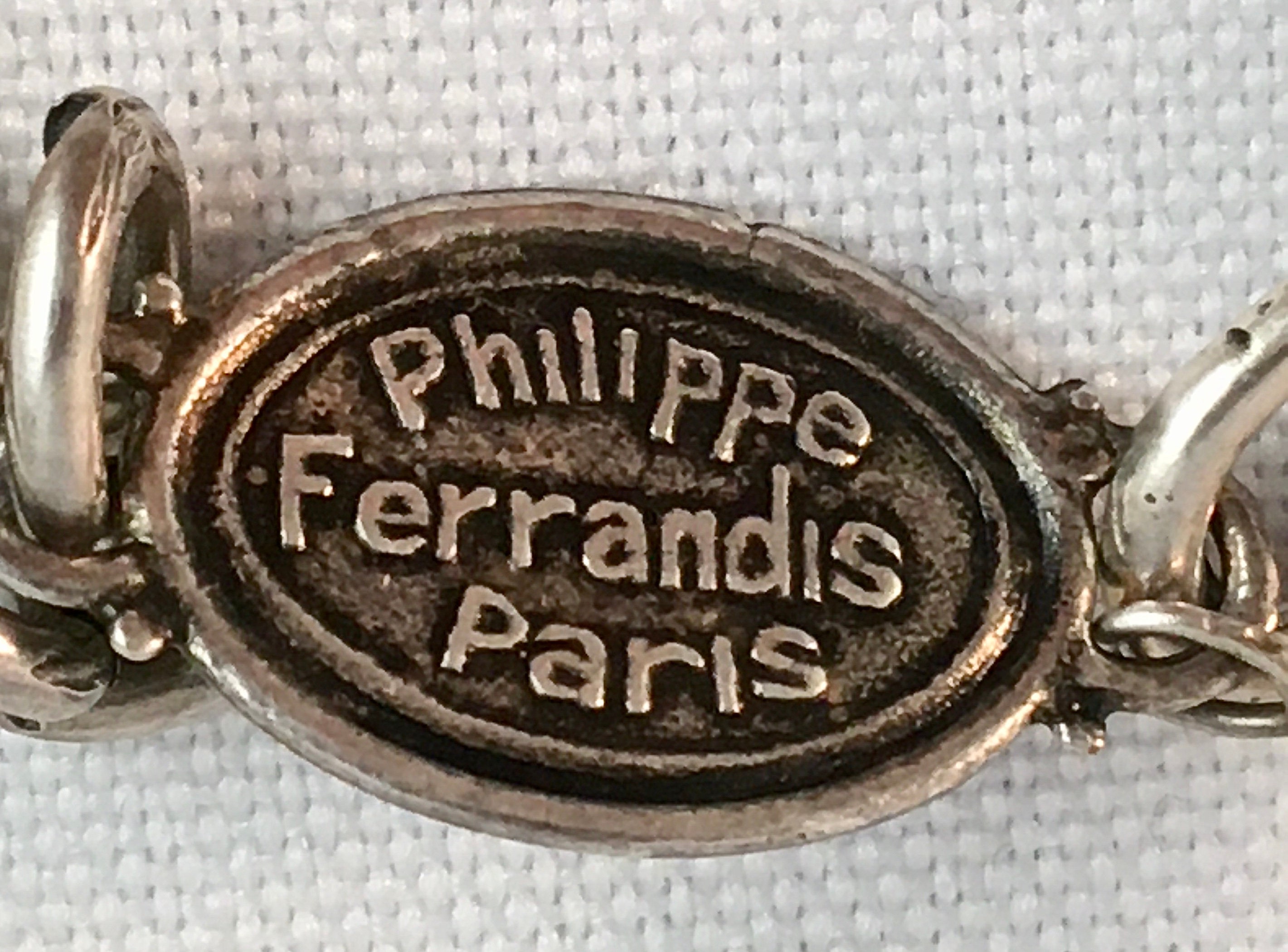 PHILIPPE FERRANDIS PARIS ネックレス【B334】 Philippe Ferrandis Paris Rock Crystal Agate Pearl Camellia