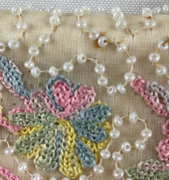 Pearl Horseshoe Beaded Clutch main image 1