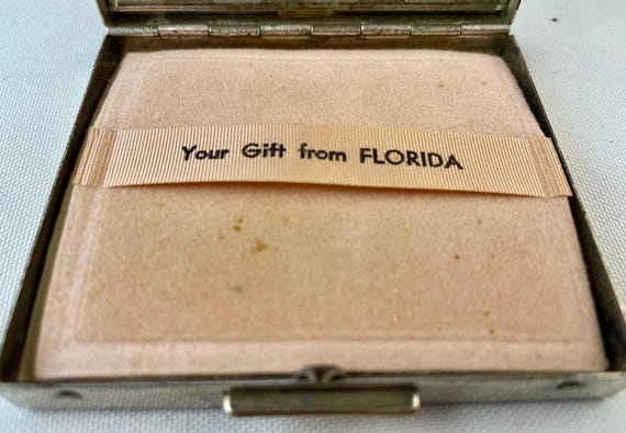 Vintage Rectangular Silvertone/Goldtone Souvenir … - image 5