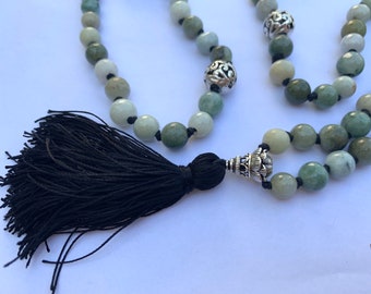 Radiant Jade Mala