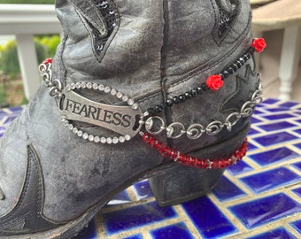 Head First, Fearless Boot Bling