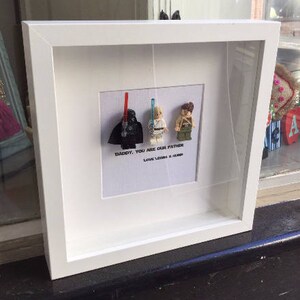 Daddy Gift Darth Vader Dad Daddy Star Wars Fans Luke I am Your Father Personalised Daddy Frame image 4