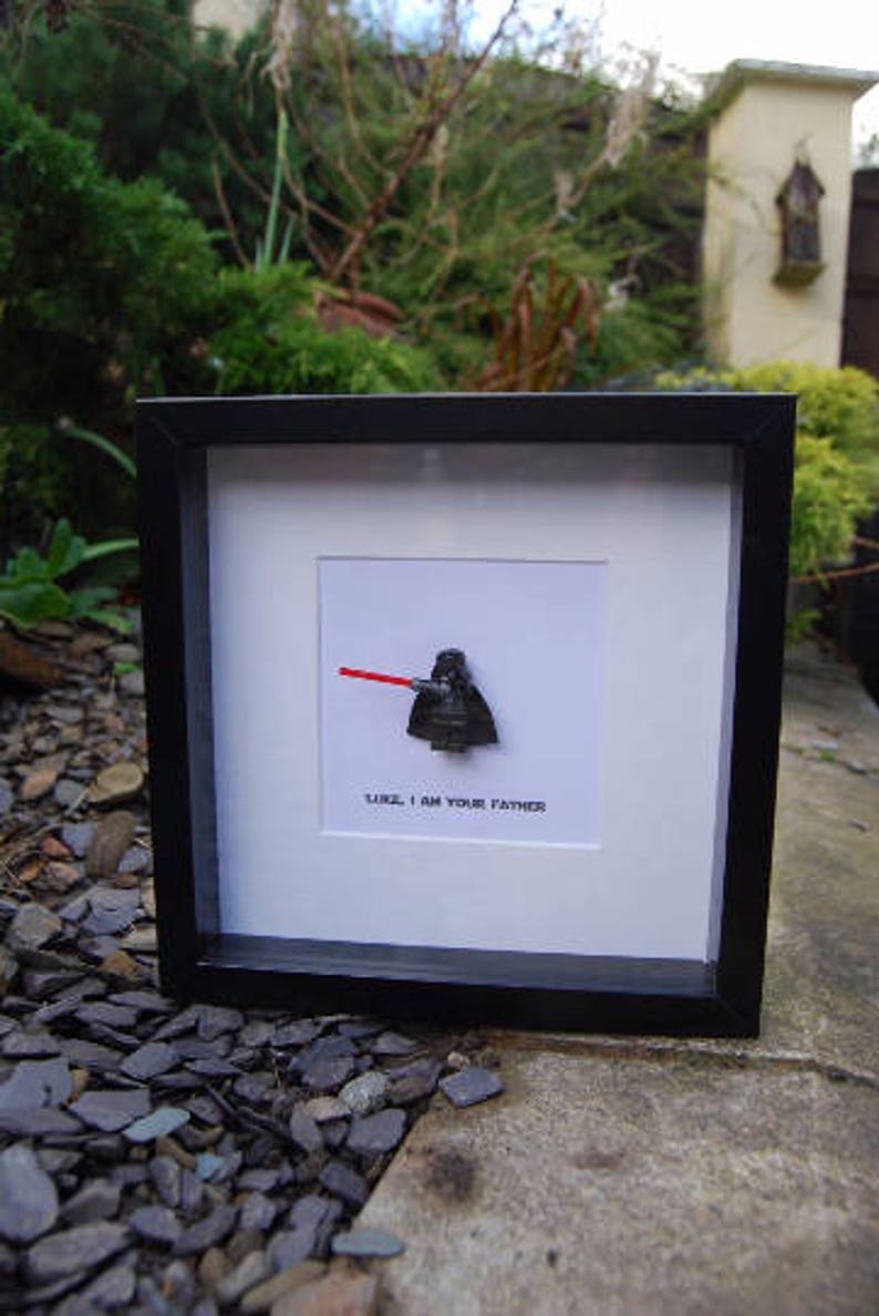 Daddy Gift Darth Vader Dad Daddy Star Wars Fans Luke I am Your Father Personalised Daddy Frame image 1