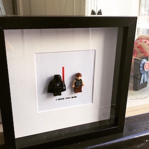 Star Wars Darth Vader and Han Solo I Have You Now Personalised Wall Art Box Frame Picture Gift Same Sex Couple Wedding