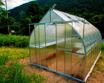 9x14 Growers Greenhouse, ClimaPod Virtue (6-mm twin wall polycarbonate)