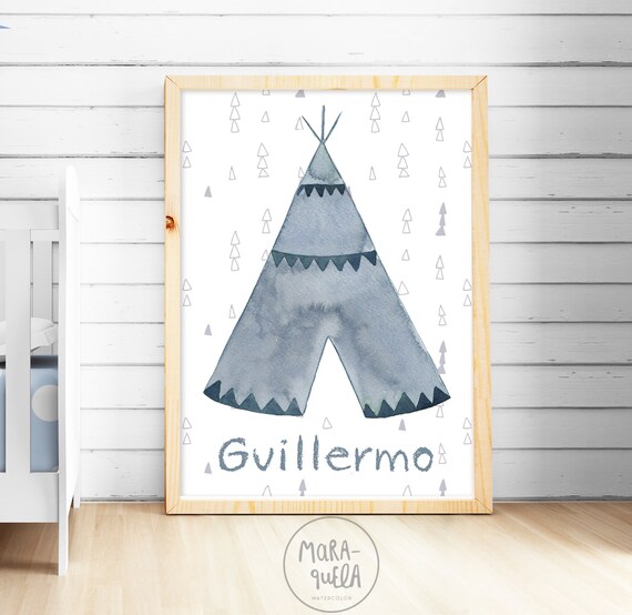 teepee nursery decor