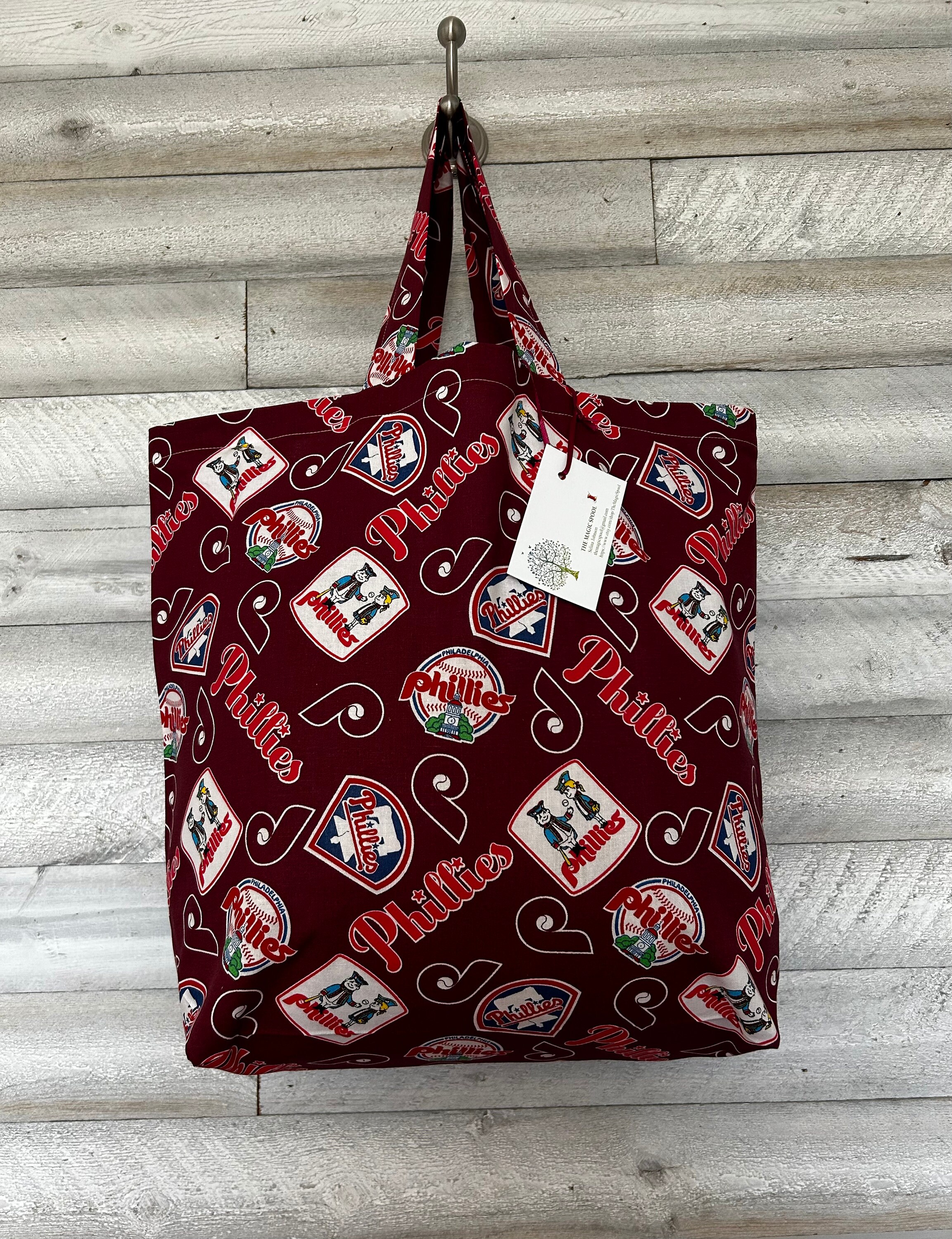 Philadelphia Phillies Reusable Fabric Shopping/market Tote 