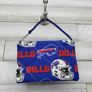 Minibolso de mano Buffalo Bills, cartera Bills, minibolso Bills, minibolso de viaje Bills, minibolso de noche de juegos Bills, mochila Bills