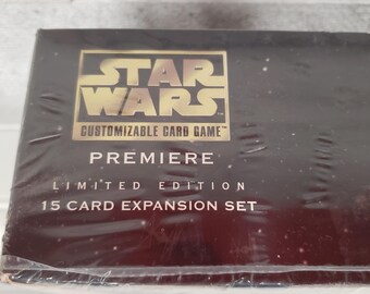 Star Wars SWCCG Premiere Limited Sealed Booster Box 1995 Decipher