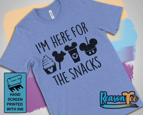 disney snack shirt