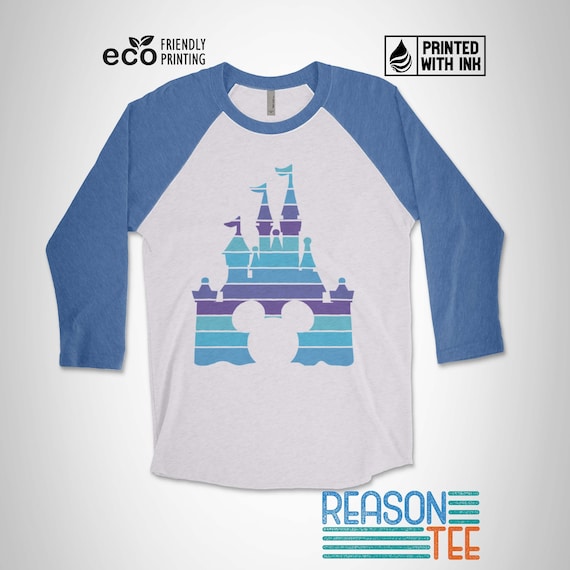 Glass Magic Unisex Tri-Blend 3/4 Raglan Tee by Retro Boater Glass Magic Unisex Tri-Blend 3/4 Raglan Tee by Retro Boater