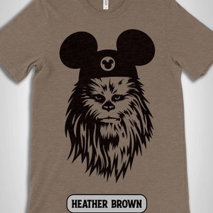Chewbacca Shirt, Star Wars Shirt, custom Disney Shirts, Chewie Shirt, Star War Ear Shirt, Galaxy&#39;s Edge Shirt, Chewbacca Ears shirt, Unisex