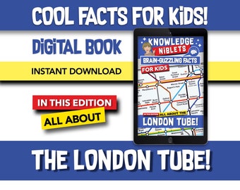 All About The London Tube! - Brain Guzzling Facts For Young Curious Minds, Educational, Fun, Easy-to-Remember Bite-Sized Facts For Kids!