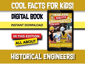 All About Engineers! - Brain Guzzling Facts For Young Curious Minds, Educational, Fun, Easy-to-Remember Bite-Sized Facts For Kids!