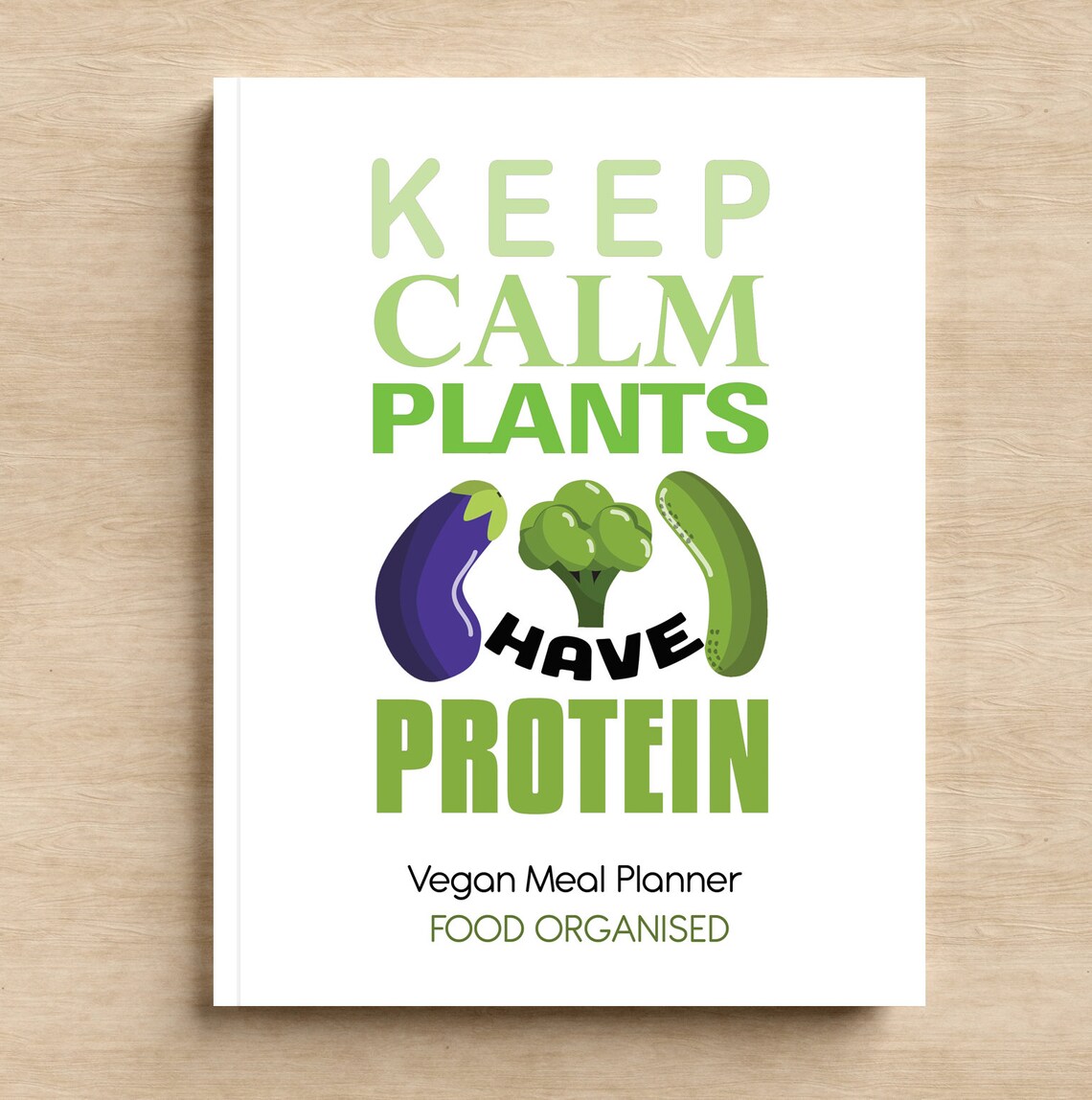 Vegan Food Diary Vegetarian Meal Planner Journal Vegan Diet Etsy