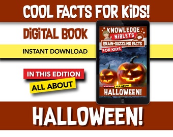 All About Halloween! - Brain Guzzling Facts For Young Curious Minds, Educational, Fun, Easy-to-Remember Bite-Sized Facts For Kids!